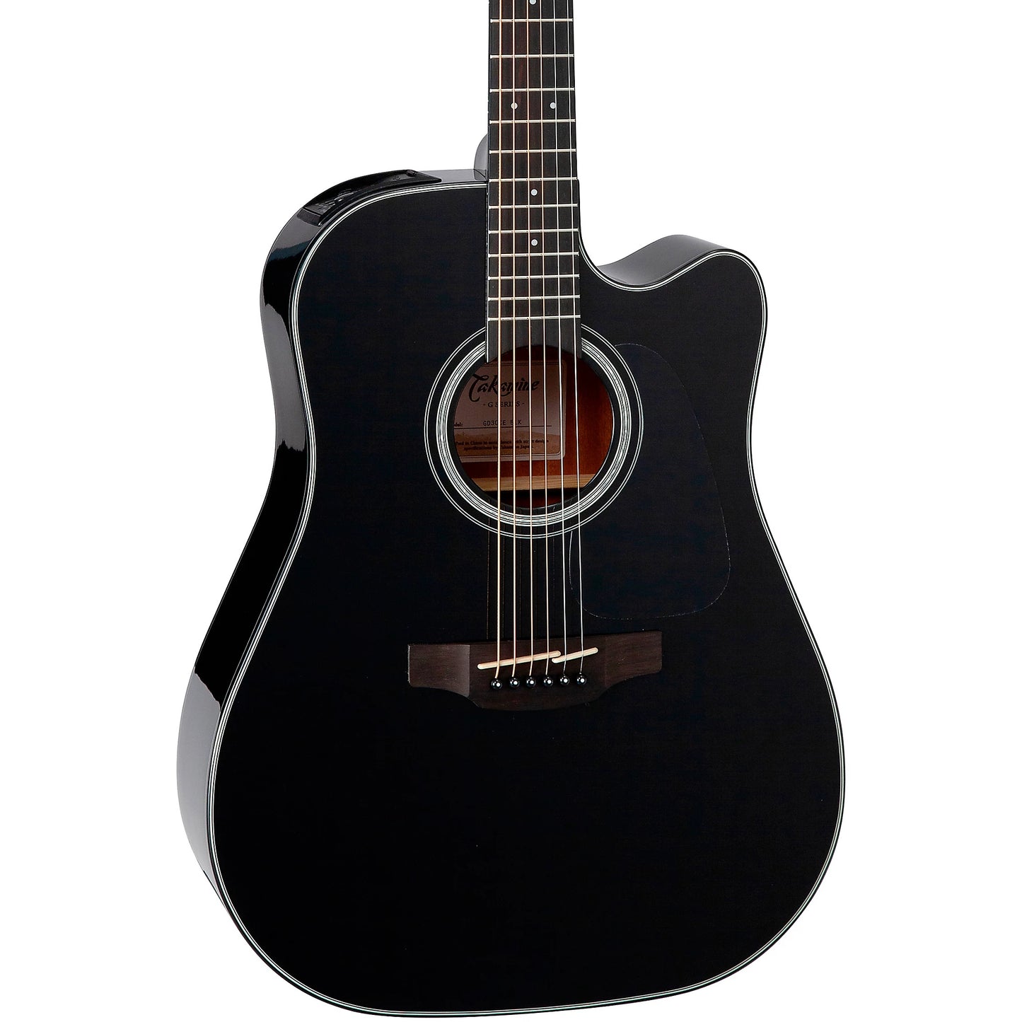 Takamine G Series GD30CE Guitarra electro acustica - Negra
