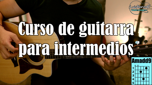 Curso de guitarra para guitarrista intermedio
